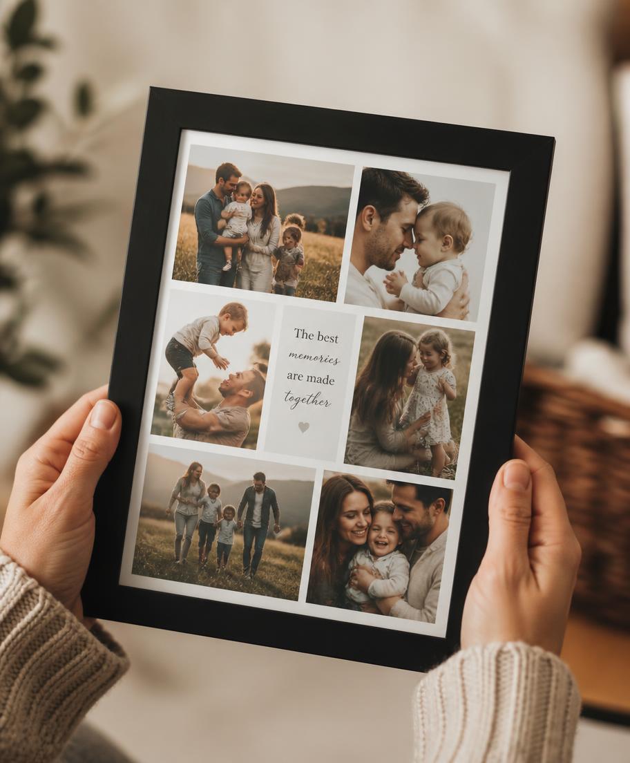 A personalized gift being enjoyed